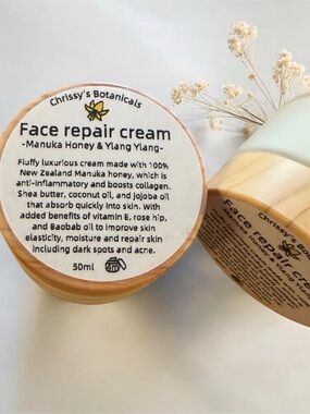 Chrissy’s Botanicals - Manuka Honey Face Repair Cream - 50ml